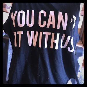 You  can't  sit  with  us  crop top